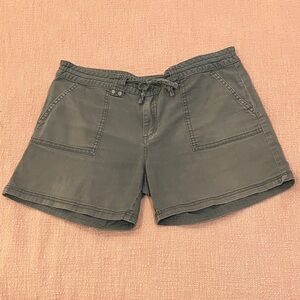 Prana organic cotton Women's gray Cargo Shorts